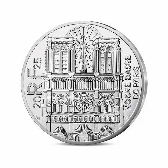 França 2025 - Moeda 2€  Notre-Dame de Paris