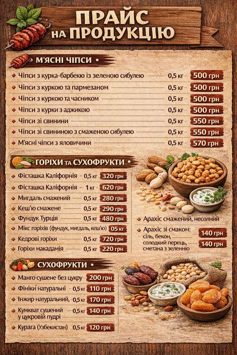 Манго сушене 500г