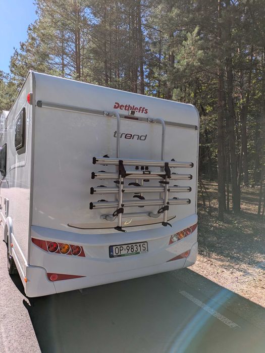 Wynajem kampera 6 osobowego ALKOWA wersja lato-zima   - Modliborzyce