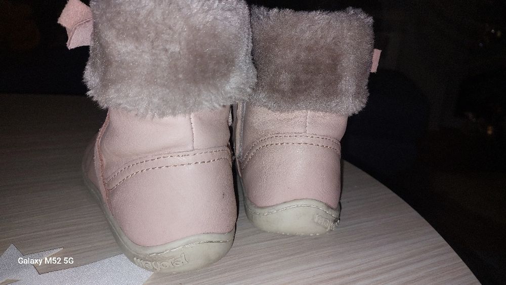 Różowe kozaczki dziewczęce Mayoral rozmiar 28