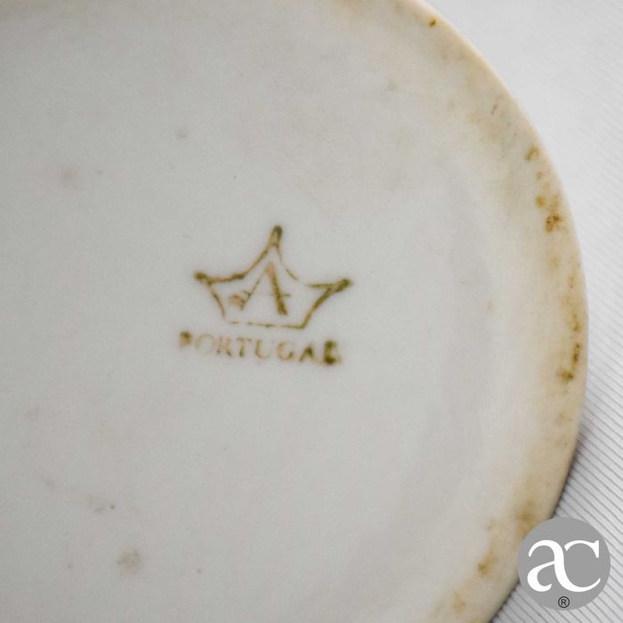 Conjunto de 2 jarros porcelana Artibus, Art Déco