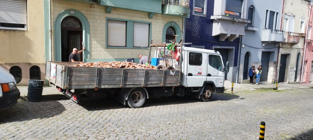 Recolha de Entulho Madeira Pladur Monos Resíduos Sucata serviços mudança limpeza terrenos e outros serviços