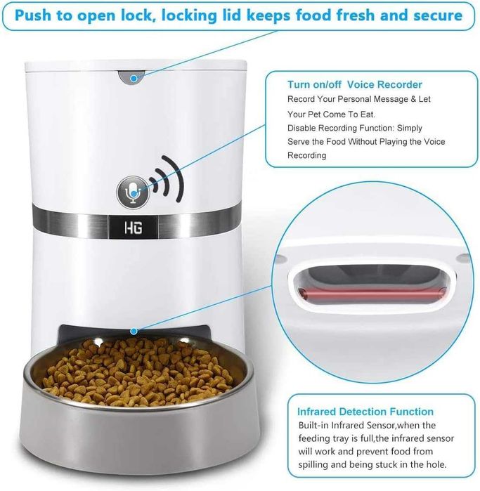 Alimentador automático programável de grande capacidade