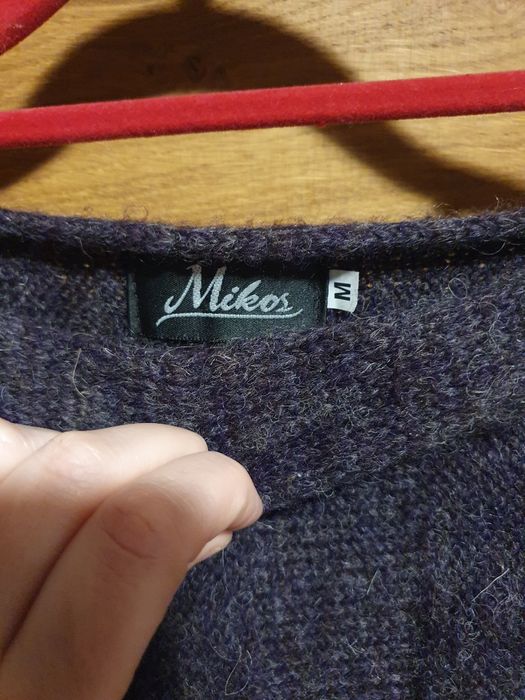 Wełniana tunika z krótkim rękawem, Mikos, M