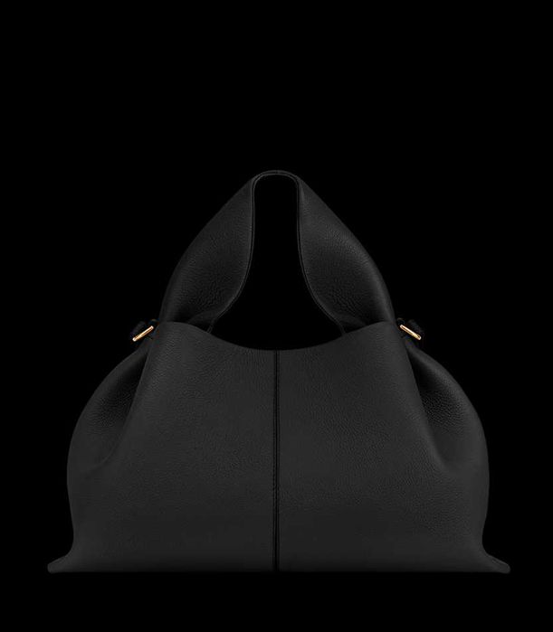 Сумка Polene № 9 Chalk \ Black \ Sandalwood \ Blush