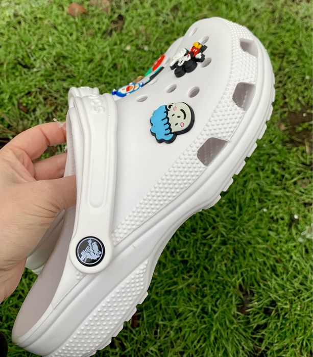Крокси білі Crocs модель Класік 37 38 39 40 42 43 44 розмір