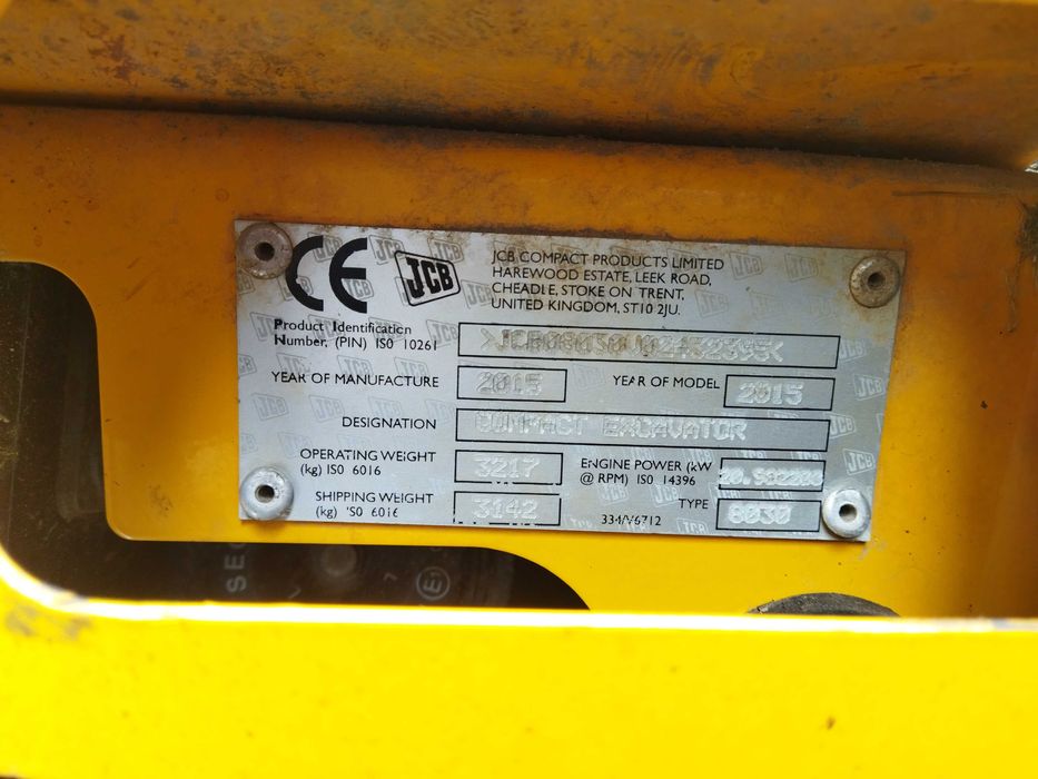 Koparka JCB 8030TZS