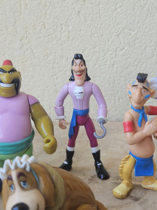 Disney Heroes Peter Pan Figures Lot - Famosa - 2001-2005