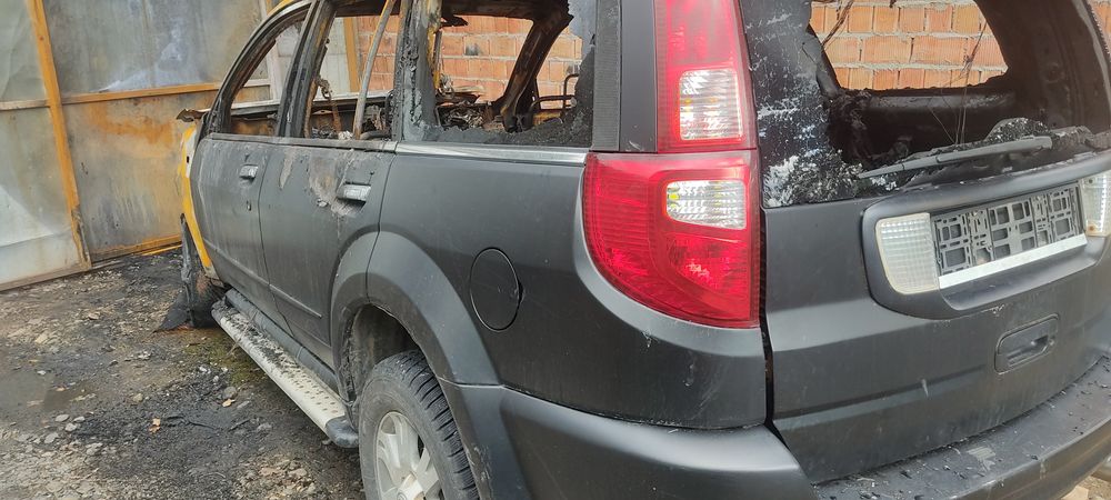 Great Wall Hover H2 після пожежі