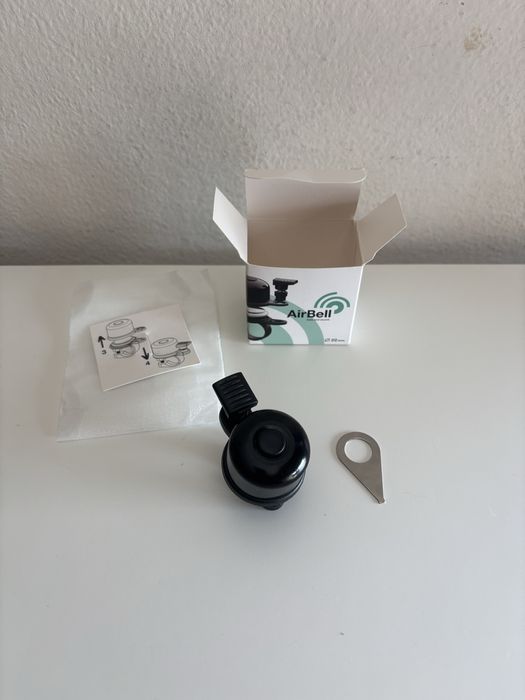 Campainha de bicicleta com suporte AirTag 22 mm