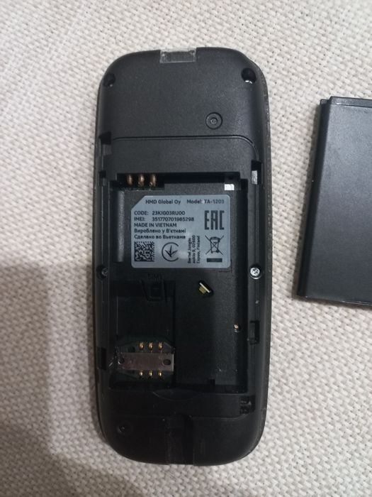 Кнопочний телефон Nokia TA - 1203 б/в