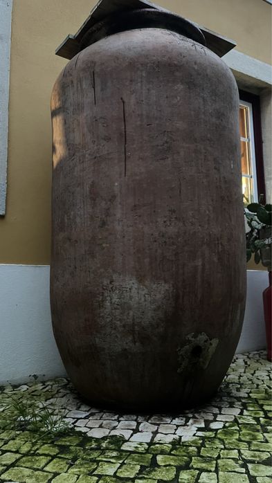 Talhas potes barro vinho azeite antigo