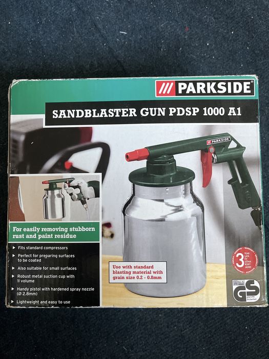 Pistolet do piaskowania