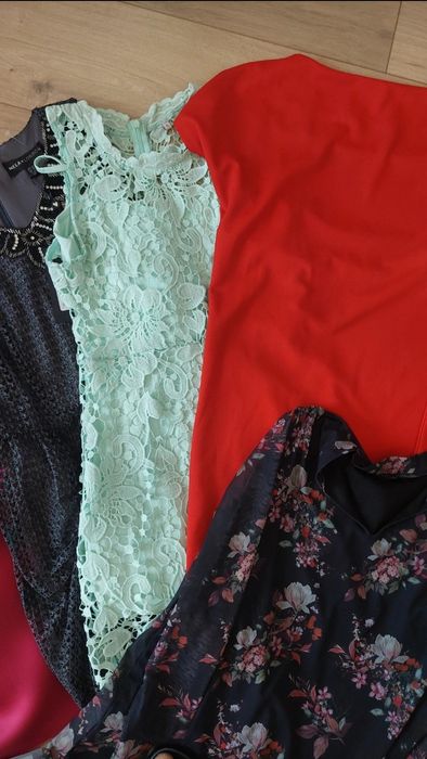 Paczka sukienek rozm. S