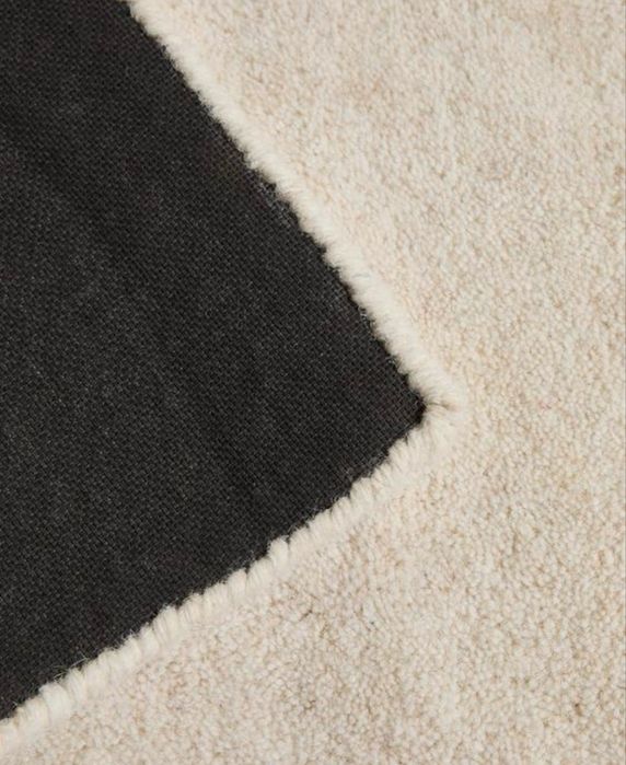 Tapete Lǎ Algodǎo Semicírculo Zara Home NOVO