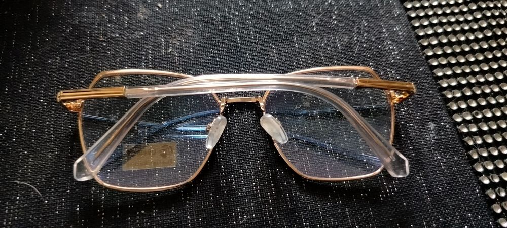 Nowe okulary zerówki z filtrem światła niebieskiego