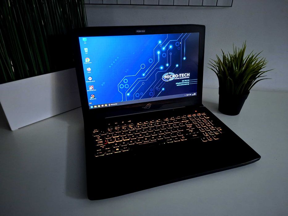 Laptop ASUS ROG GL503VD, i7-7700, GTX 1050, 16GB, 512+512GB