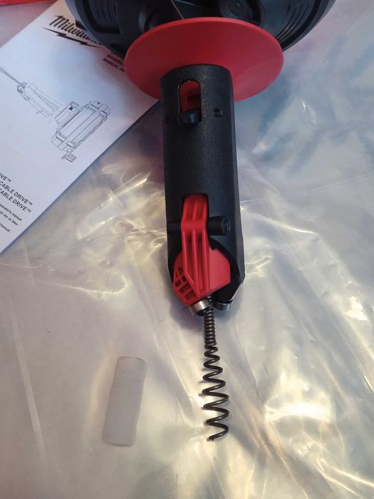 Milwaukee 49-16-2573 Шнек з тросом 7,6 метра для чистки каналізації