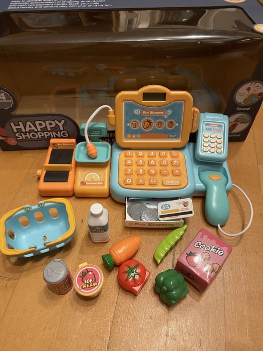 Zabawka kasa sklep zestaw