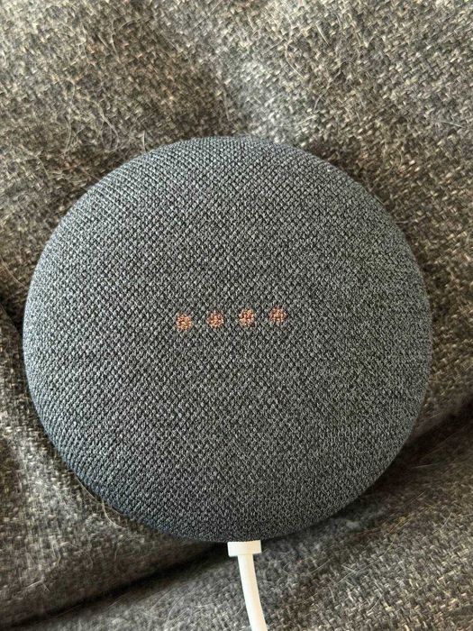 Google Nest Mini 2 Gen | Głośnik Smart Home | 100% Sprawny + Zasilacz