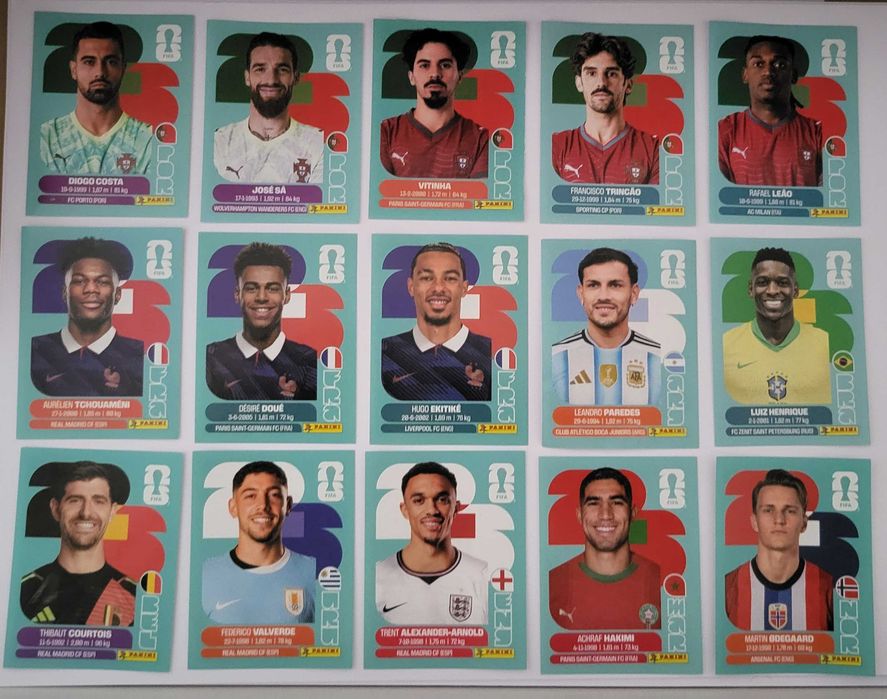 Troca de Cromos Panini Mundial 2026