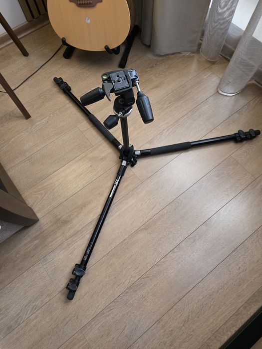 Штатив manfrotto 190 x pro L з головою manfrotto 804RC2