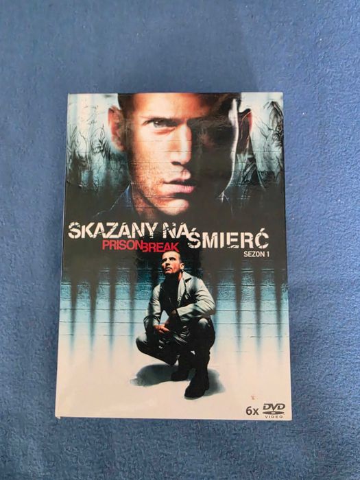 SSSUPER Skazany na śmierć Prison Break Sezon 1 Komplet 6 DVD