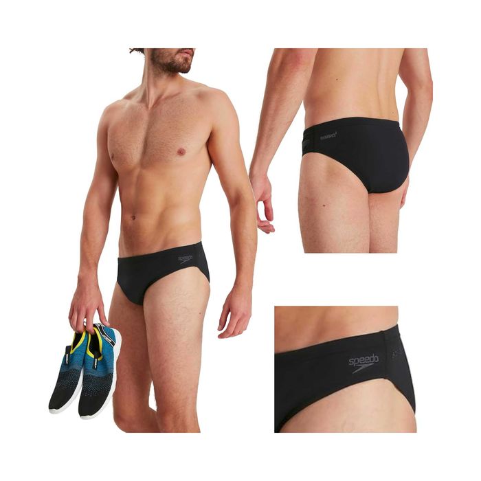 Kąpielówki SPEEDO Eco Endurance+ 7CM BRF Męskie Szybkoschnący Czarny 4