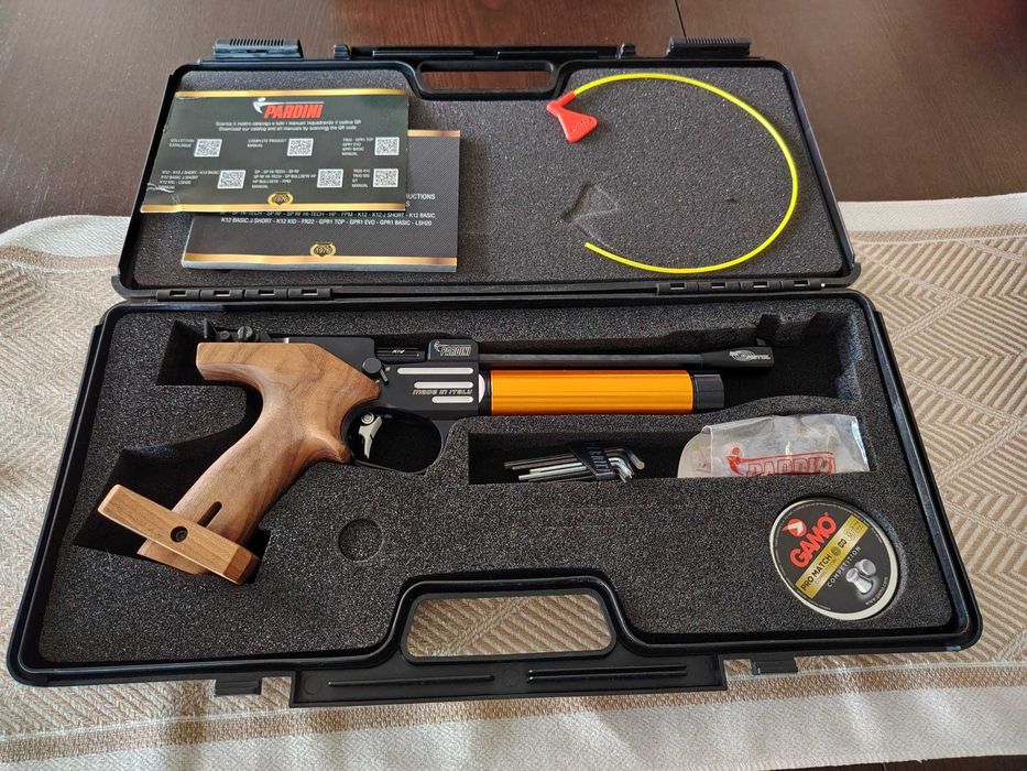 Pistola Pardini Kid PCP como nova 4,5mm