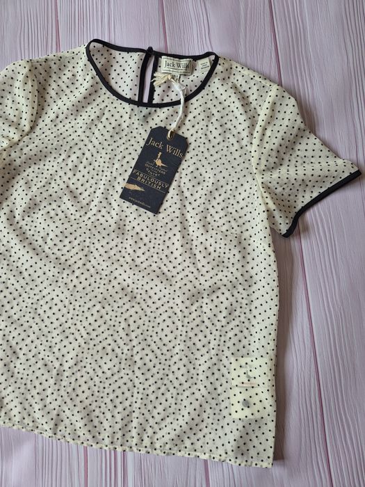 Блуза в горошок Jack Wills