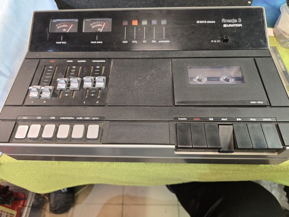 FINEZJA 3 M551 S magnetofon kasetowy.