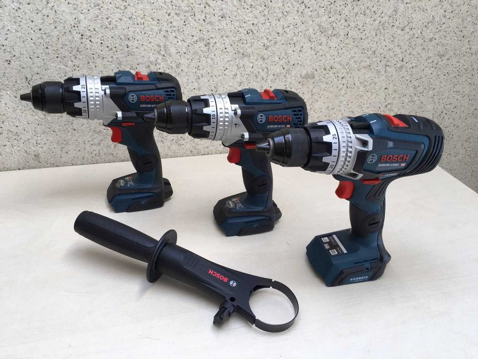 Оригинал 110Нм 150Нм BOSCH 18V Мощный бесщеточный ударный шуруповерт