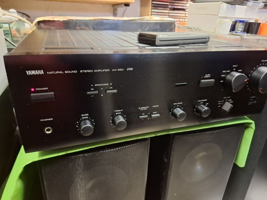 Wzmacniacz Yamaha AX-550 RS pilot