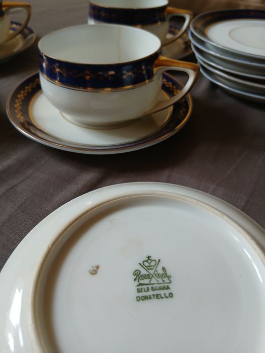 Secesja Rosenthal Donatello filiżanki i spodki