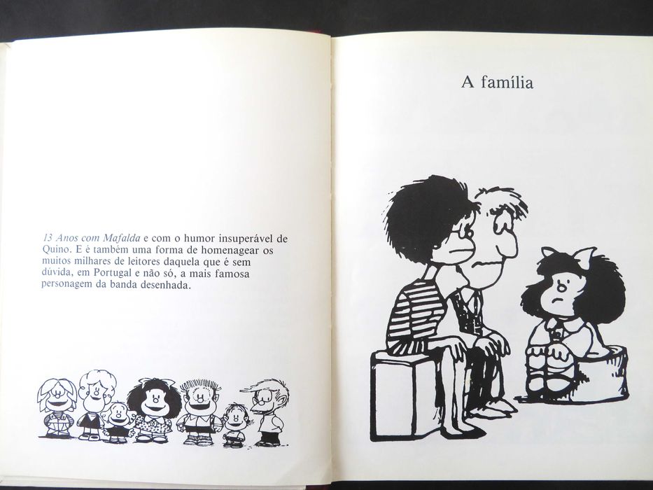 BD Quino - 13 Anos com MAFALDA (capa dura) com OFERTA