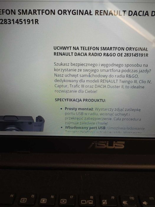 Nokia - uchwyt do telefonu.