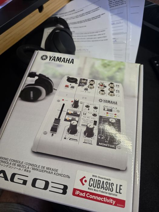 Consola de mistura Yamaha AG 03