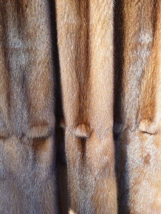 Канадская норковая шуба