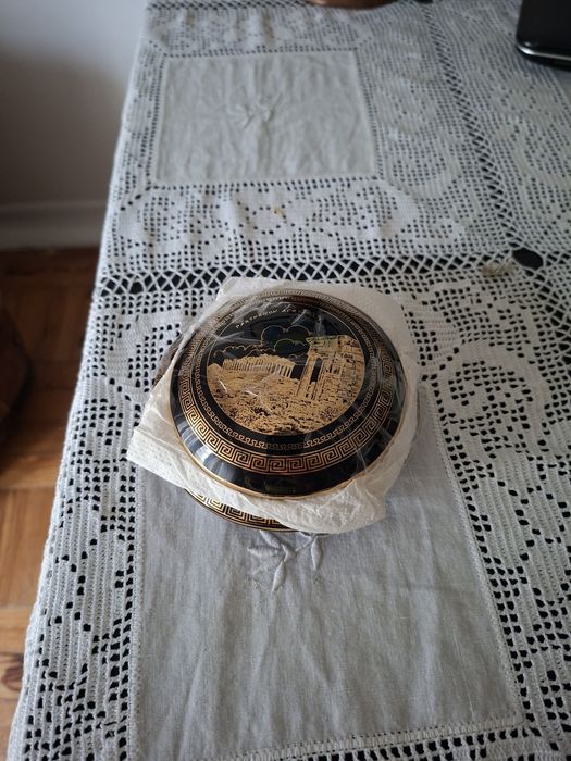 Conjunto de Antiguidade 24k gold