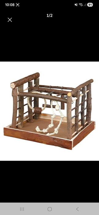 Trixie Natural Living  plac zabaw dla papużek  ,małych ptaków