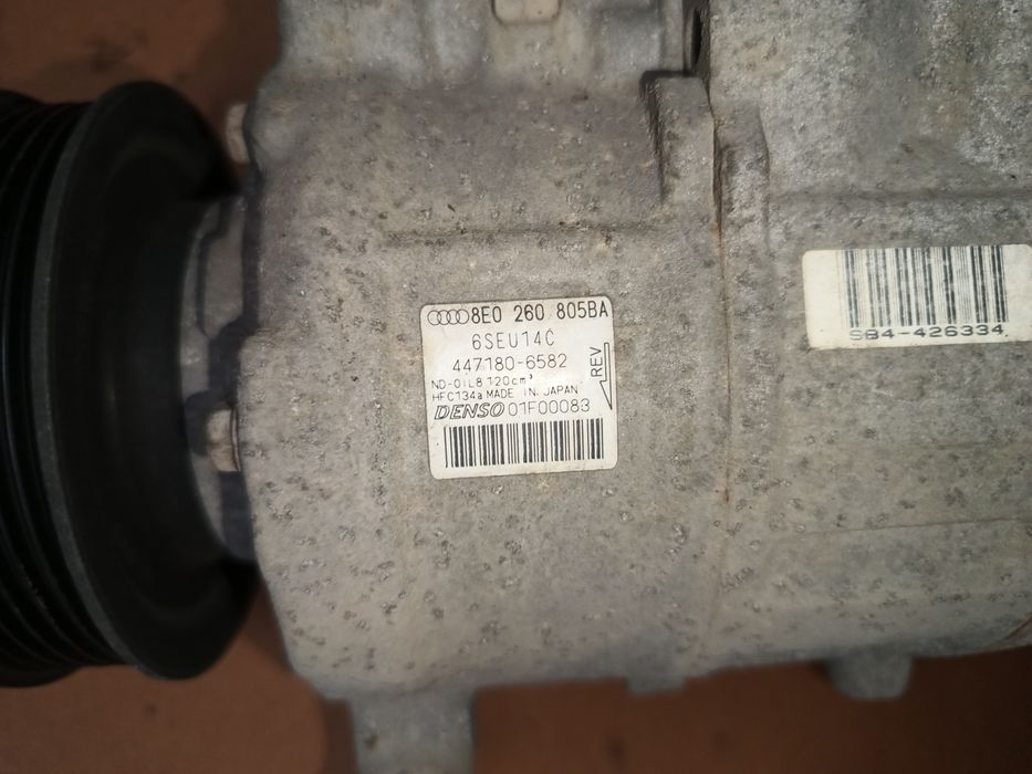 Sprężarka kompresor klimatyzacji 6SEU14C A4 B6 B7 A6 C6 2.0 TDI 805 BA