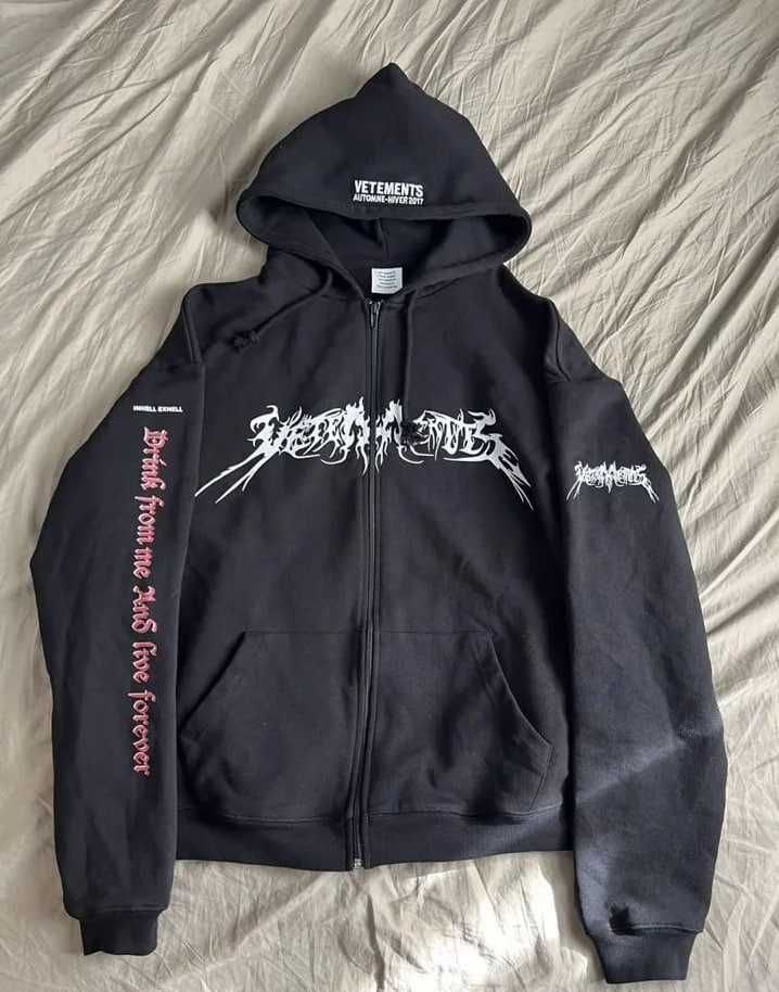 Vetements tfd hoodie sale