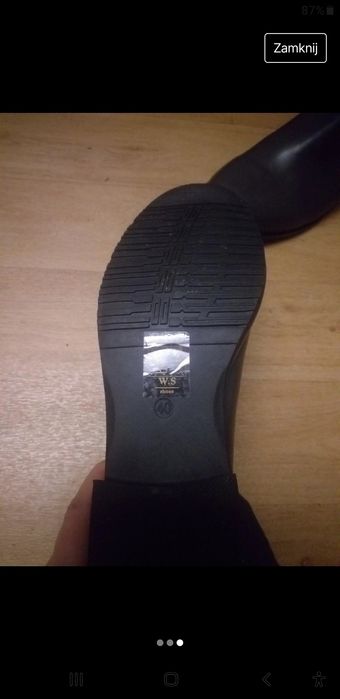 Długie wysuwane skarpeta