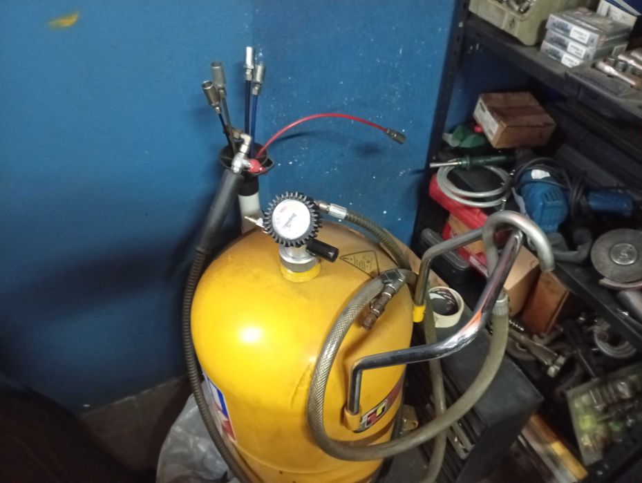 Máquina para tirar óleo