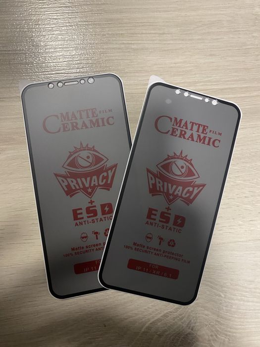 Защитная матовая керамика iphone 11