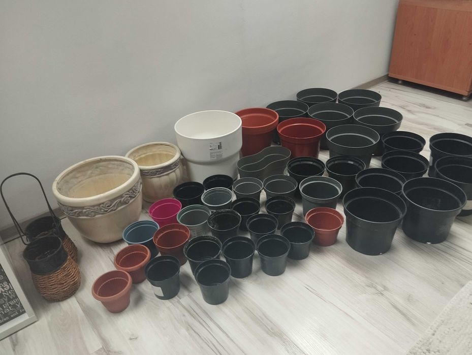 Cena za wszystko. Donice do sadzenia.