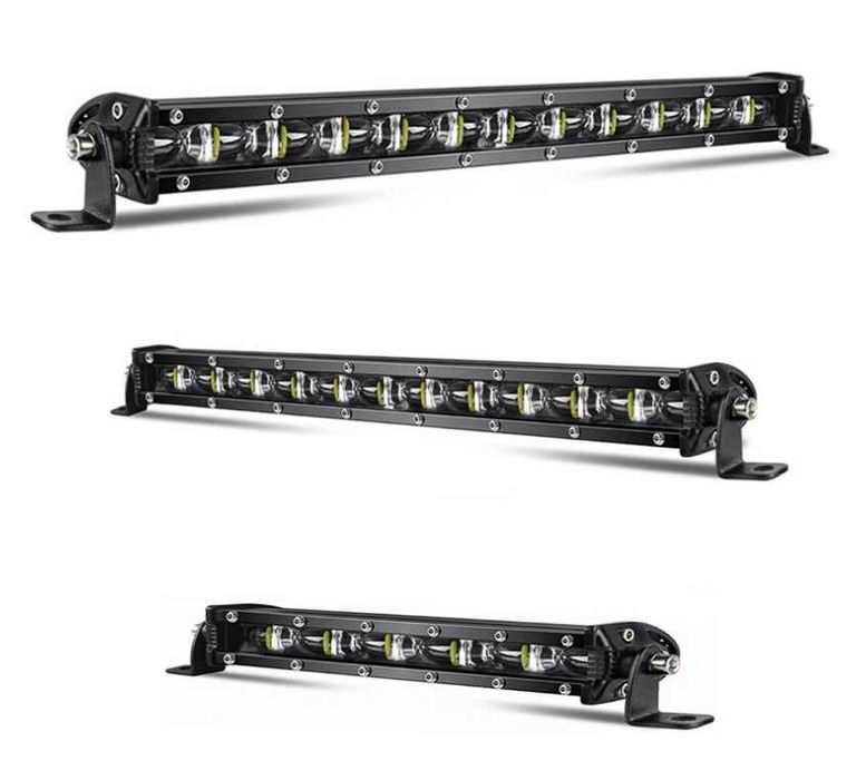 Ультра тонкая светодиодная LED балка фара 6D Cree UltraSlim