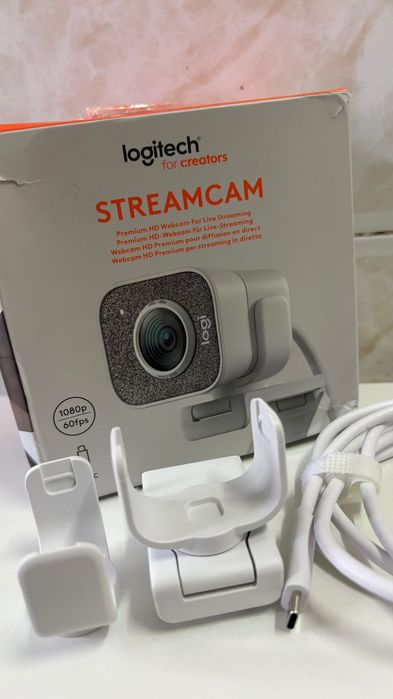 Logitech StreamCam 1080p 60fps USB-C – Nova