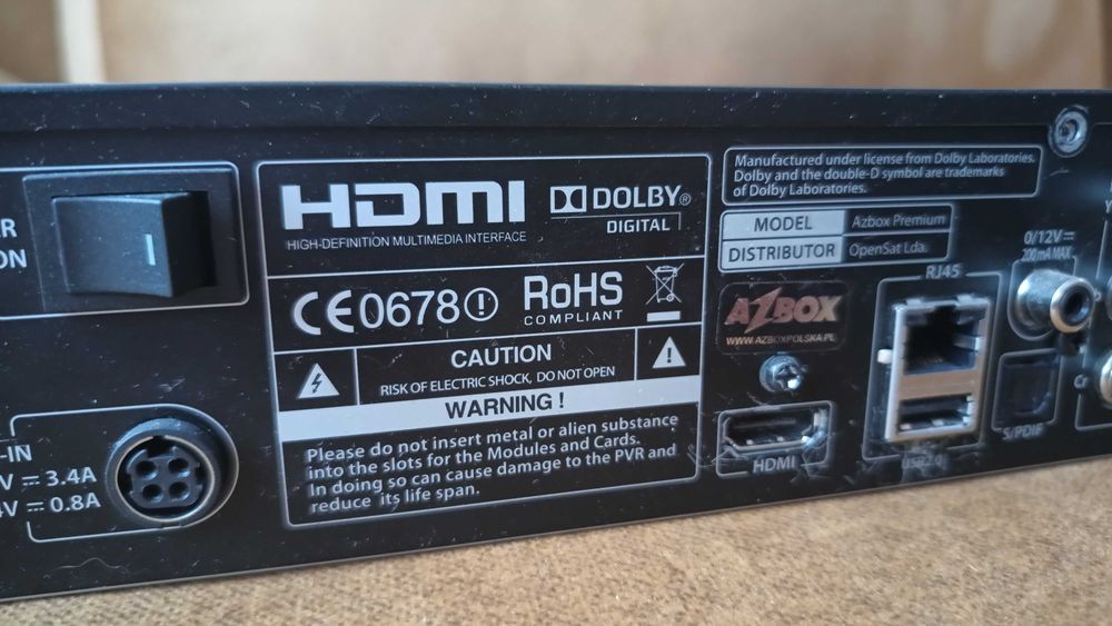 Tuner satelitarny AZBOX HD PREMIUM