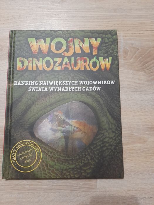 Książka dla dzieci "Wojny dinozaurów"